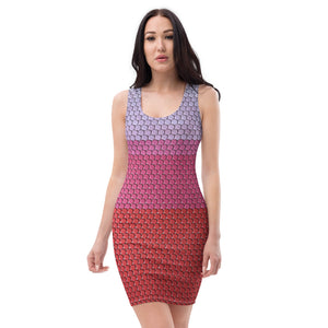 All-Over Print Dress (Red Dawn)