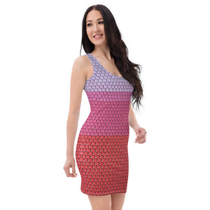 All-Over Print Dress (Red Dawn)