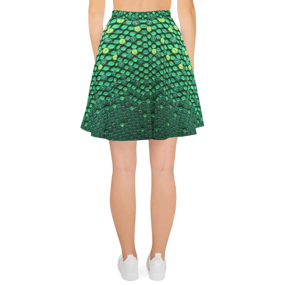 Skater Skirt (Green Sheen)