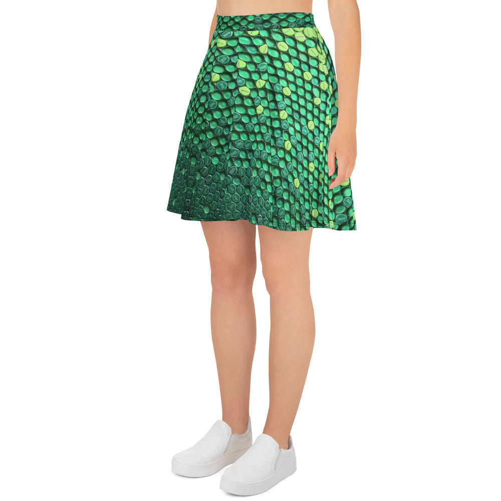 Skater Skirt (Green Sheen)