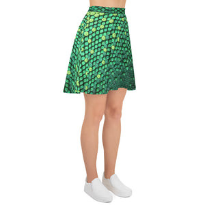 Skater Skirt (Green Sheen)