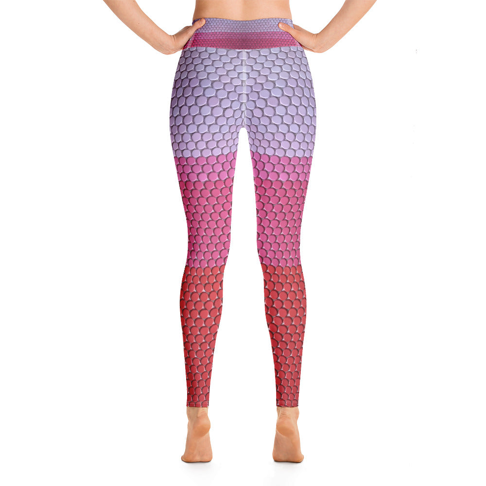 Yoga Leggings (Red Dawn)